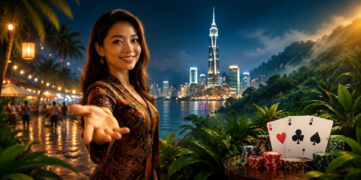 Permainan kad Teen Patti di Kuala Lumpur dengan gaya reka bentuk Malaysia