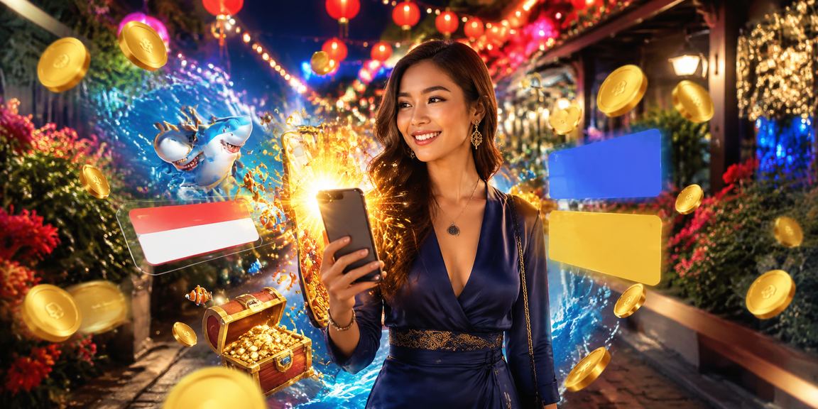 Skrin permainan sukan dan hiburan digital Malaysia dengan tema tempatan
