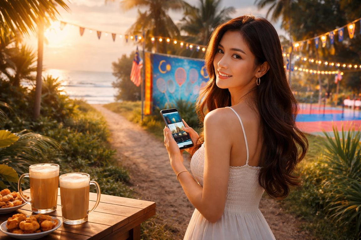 Malaysian users easily registering a new 115zr account via smartphone